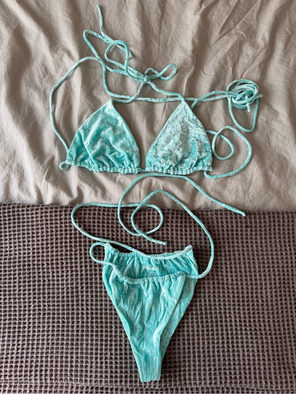 iNAMORATA Las Olas Bikini in Frost — Large